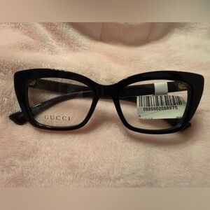 Gucci Women's Black Frame Glasses